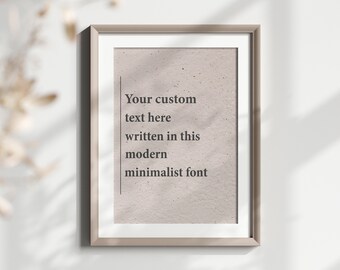 Individuelles Zitat Druck, personalisierte Text Druck, Zitat Wandkunst, Benutzerdefinierte Songtexte Druck, Benutzerdefinierte Gedicht Kunstdruck, individuelles Geschenk für Sie oder Ihn