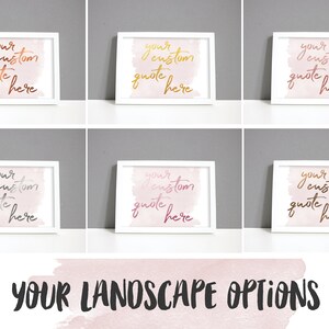 Custom Quote Foil Print, Custom Text Print In Rose Gold | Copper | Gold | Silver Foil, Personalised Quote, Metallic Poem | Song Lyrics Print