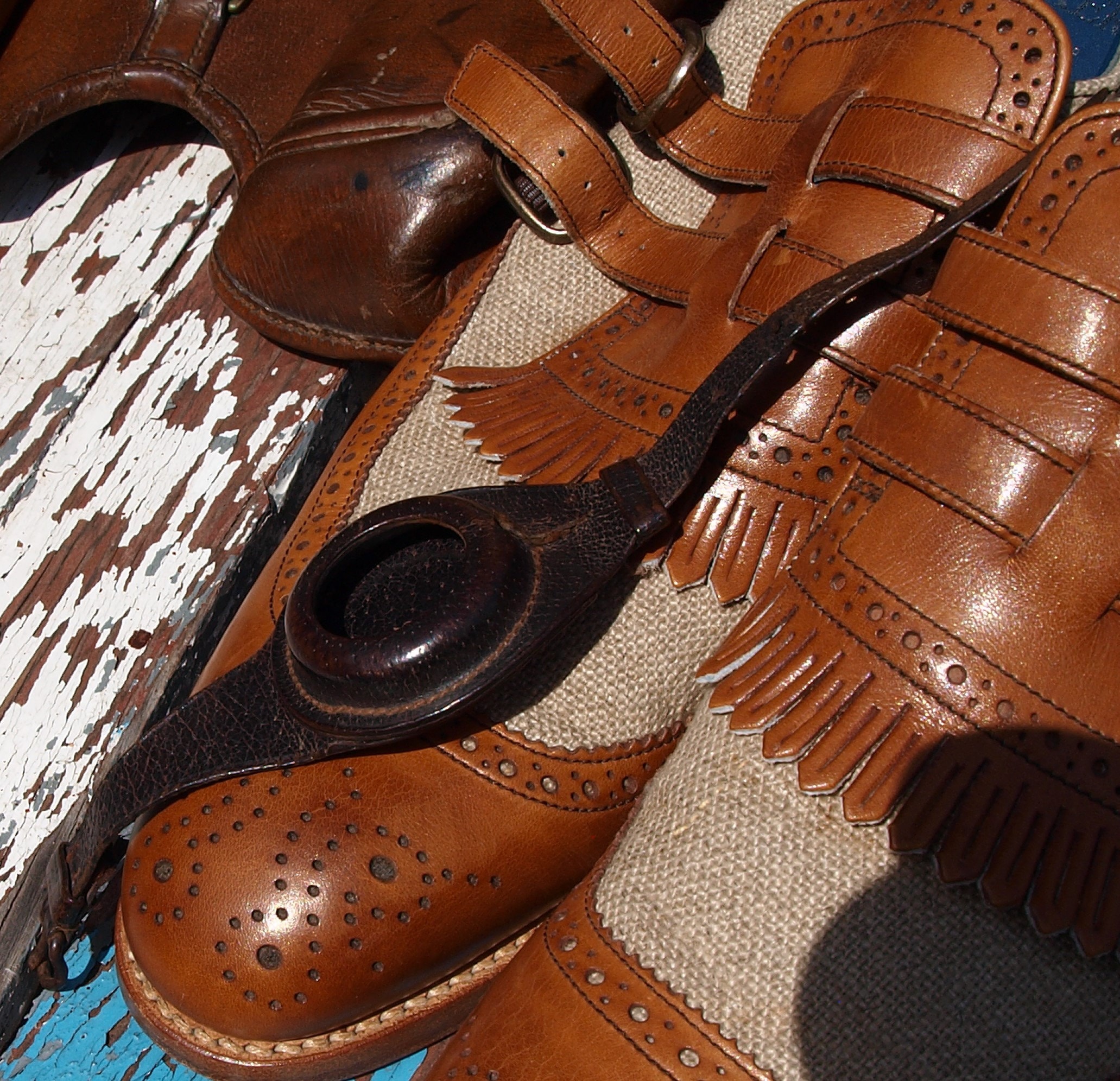 Rare Antique Circa 1915 WW1 British Soldiers Leather Trench Pocket