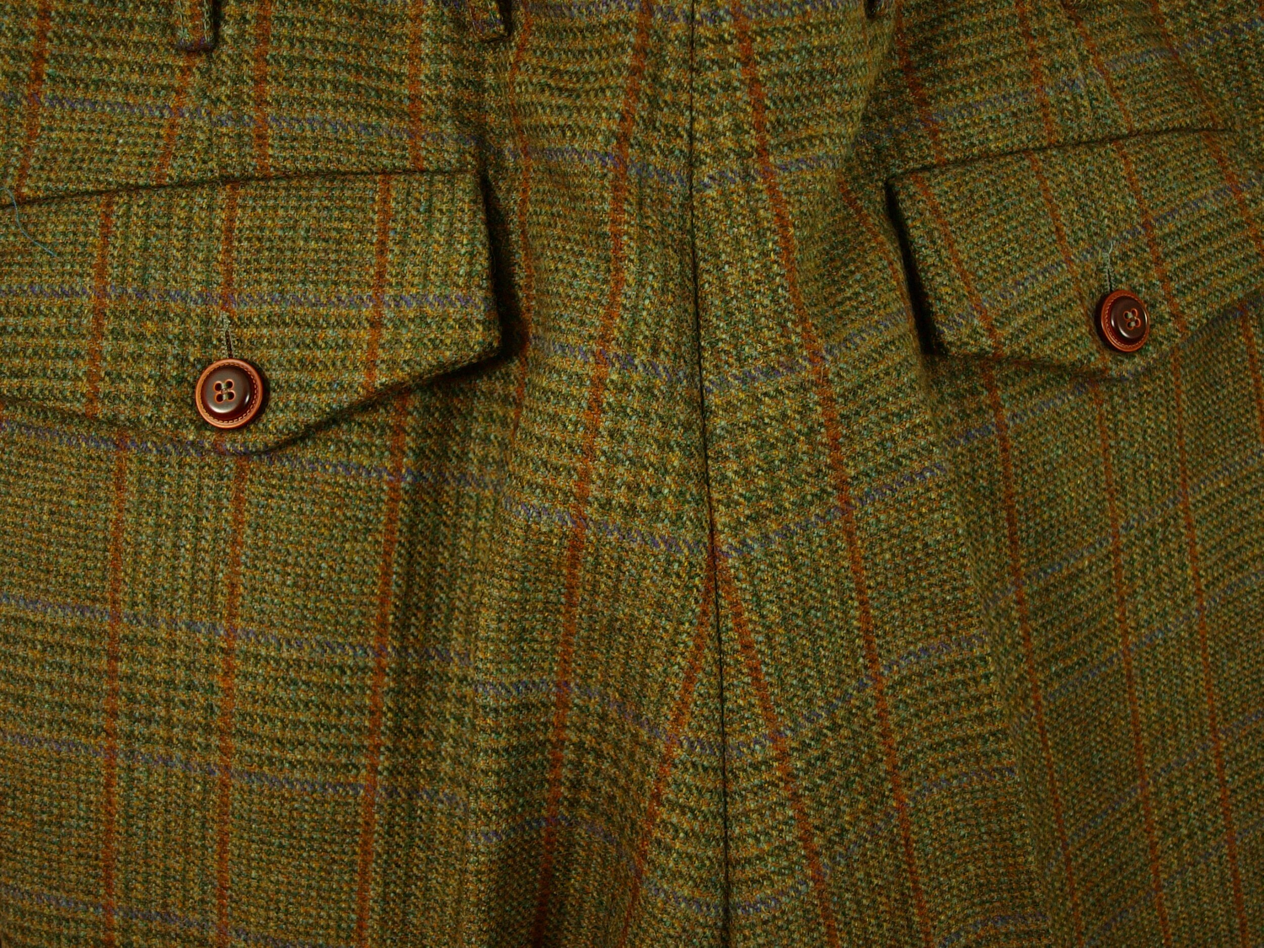 Mens Laksen Moy Tweed Country Hunting Shooting Trousers 34 W 34 L