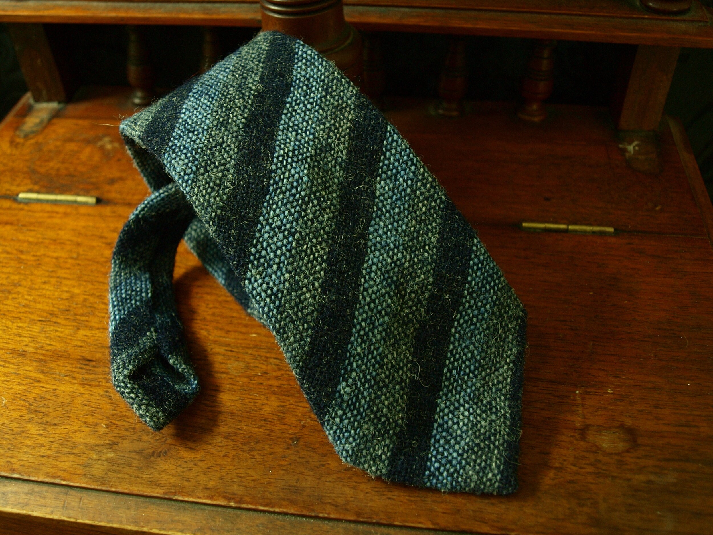 Mens Vintage Wool Country Tweed Tie tweedmill