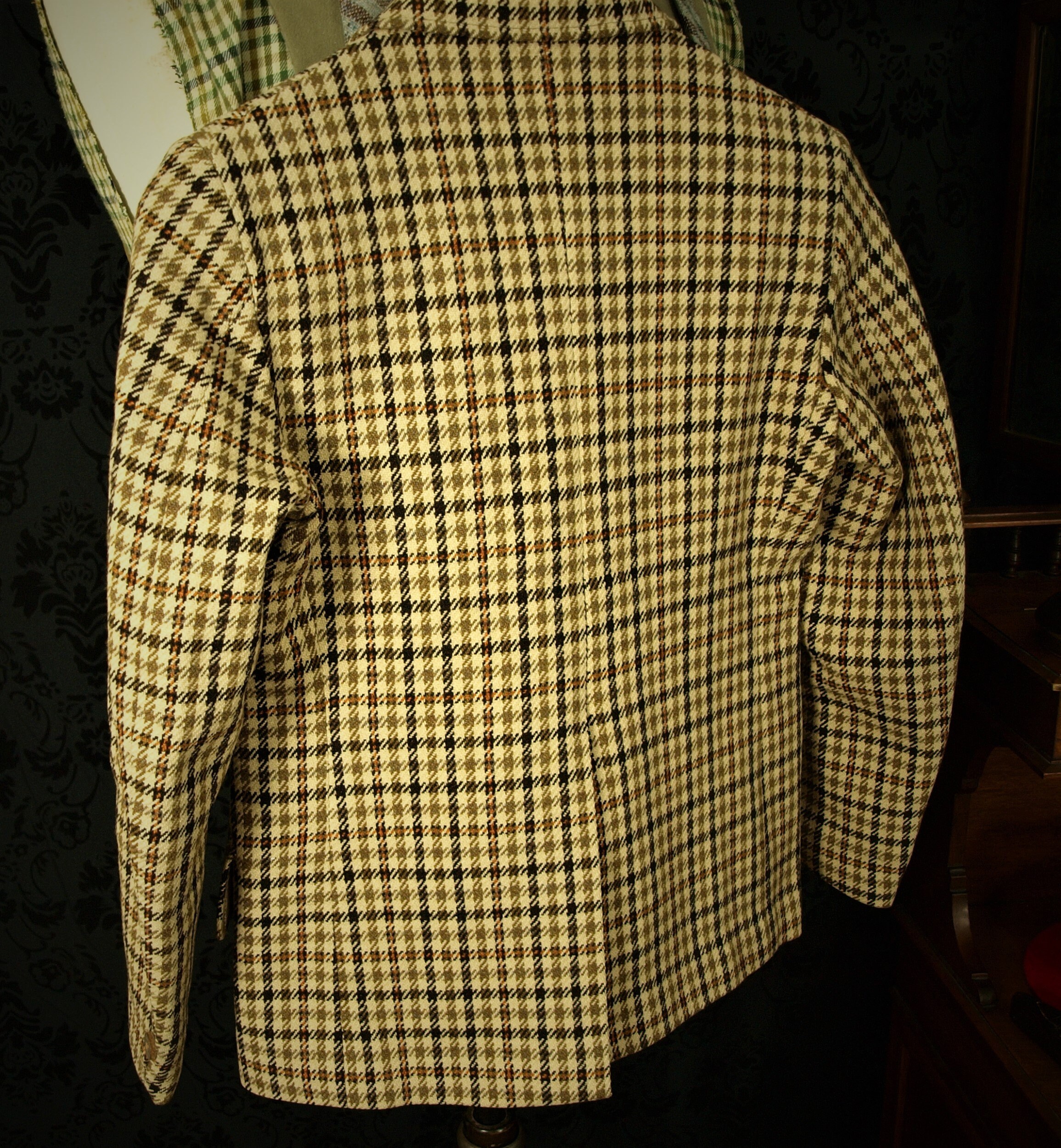 Rare Vintage Boys Scotch Coigach District Tweed Hacking Jacket Blazer
