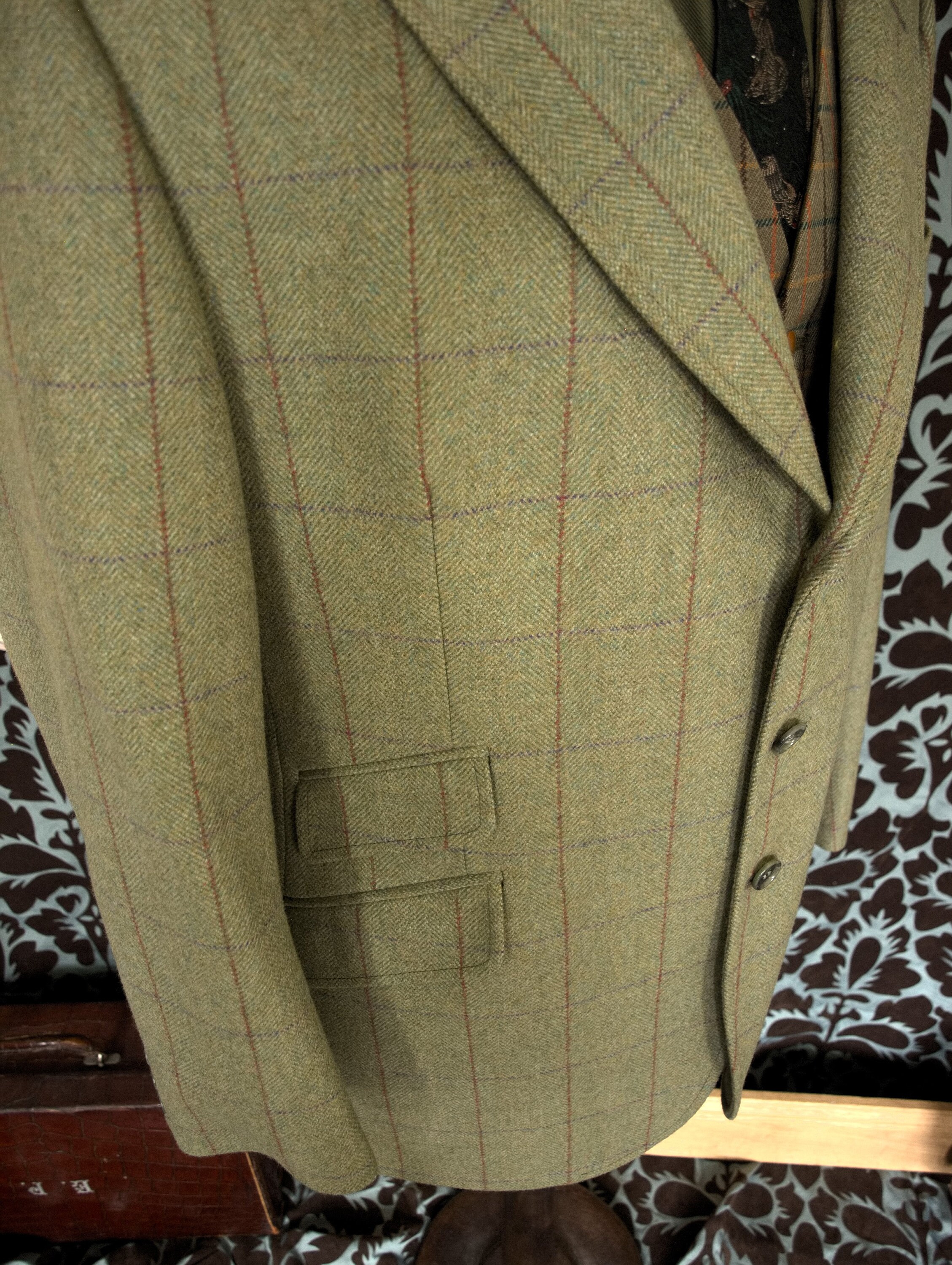 Superb Tweed Mens Bladen Essex Hacking Jacket in a size 40 inch Medium ...