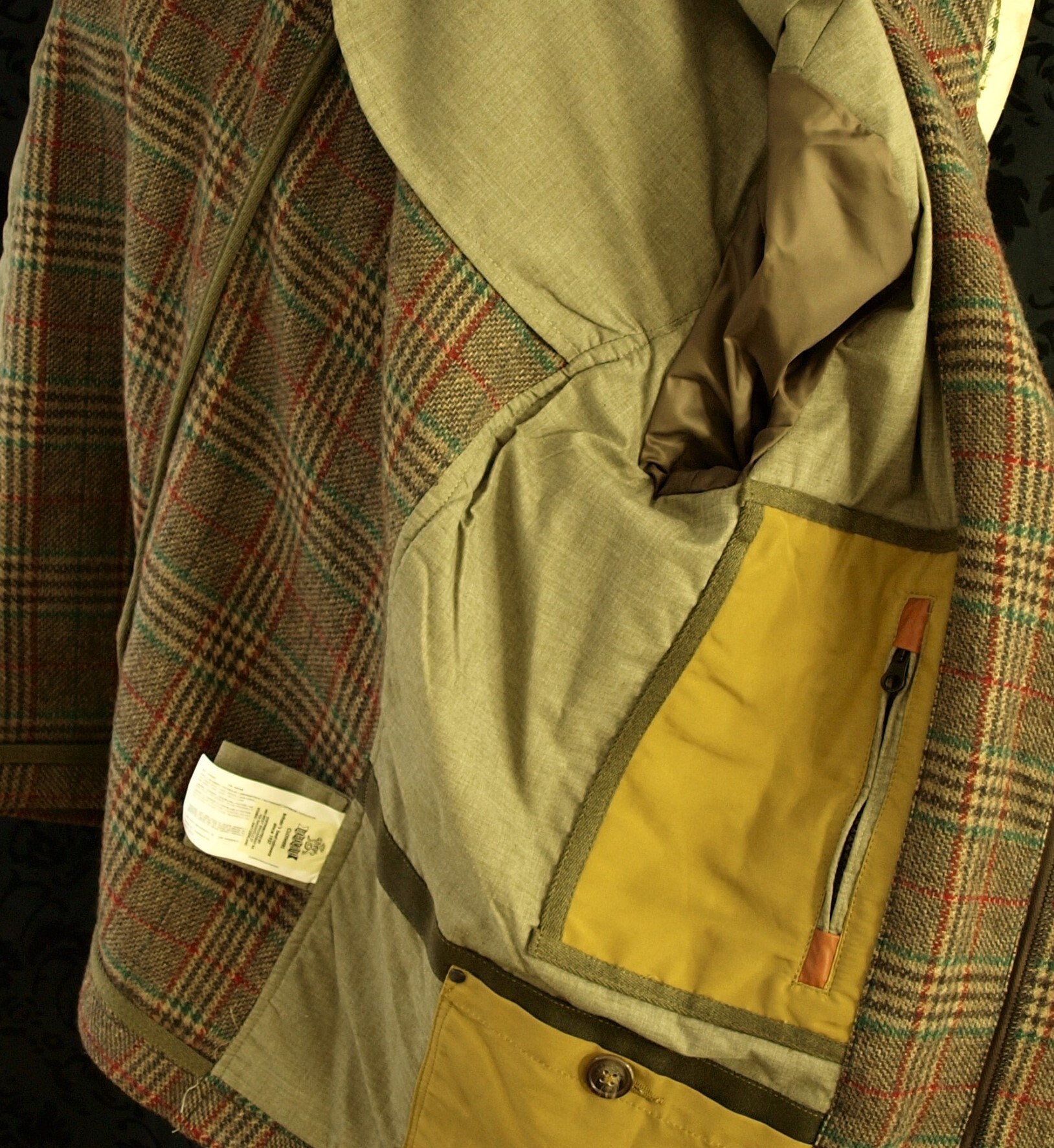 Superb Mens Baracuta Tweed Jacket Coat Size M Medium 40 RRP 399.99