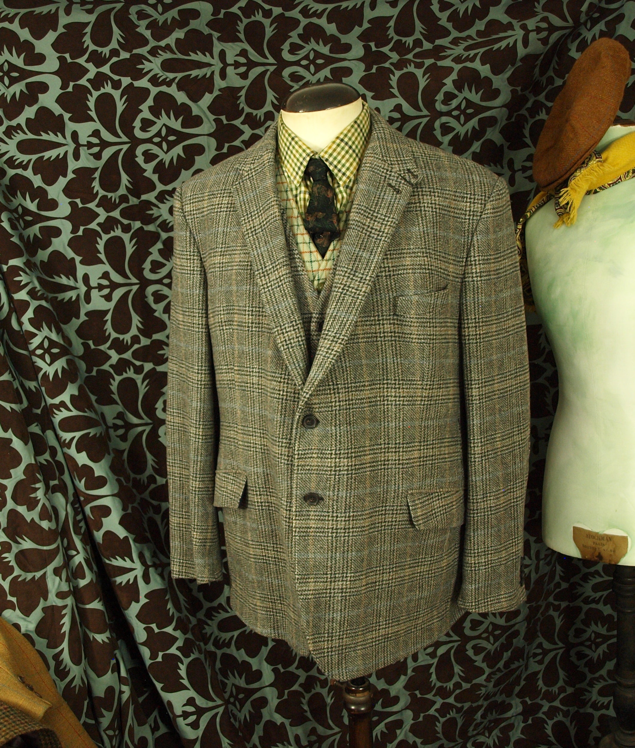 Good unused Mens Luxury Marks and Spencer Tweed Hacking Jacket and