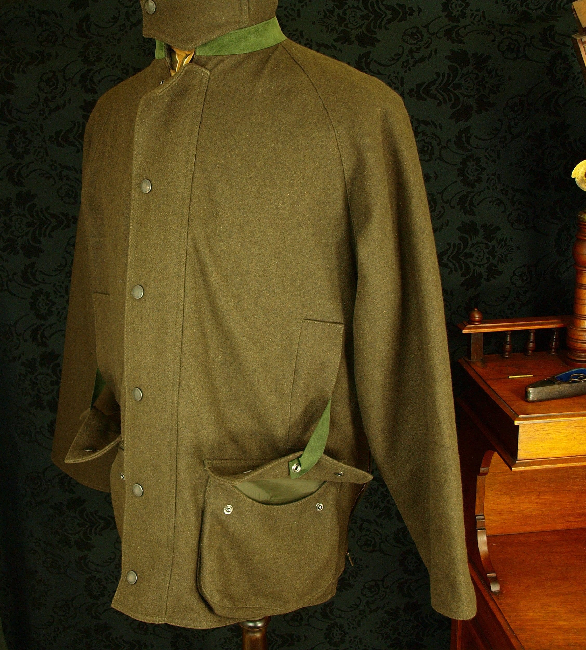 Mens Barbour Beaufort Country Shooting Hunting Style Field Coat Jacket