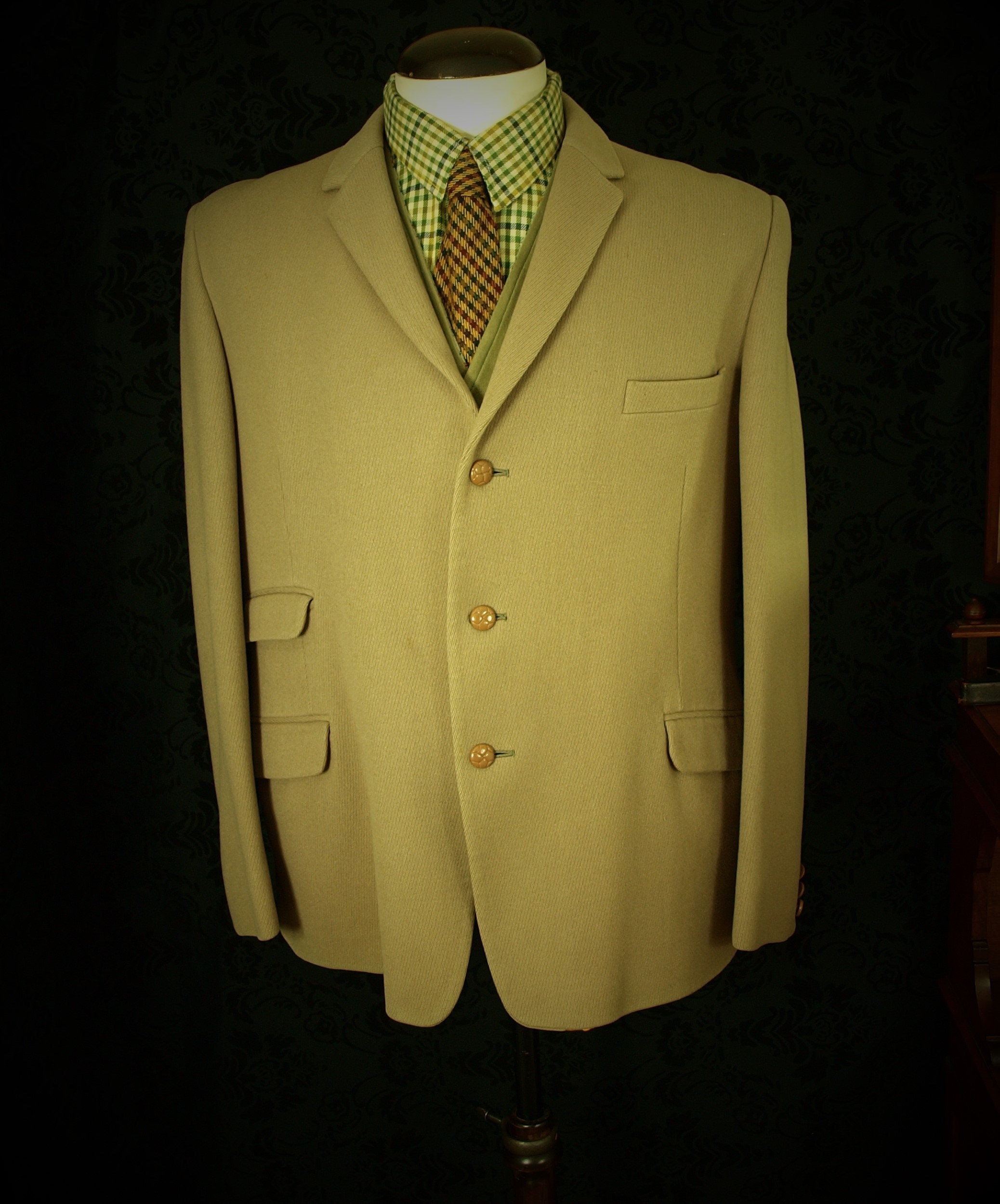 Rare cavalry twill Vintage Jacket Blazer Size 42 Large