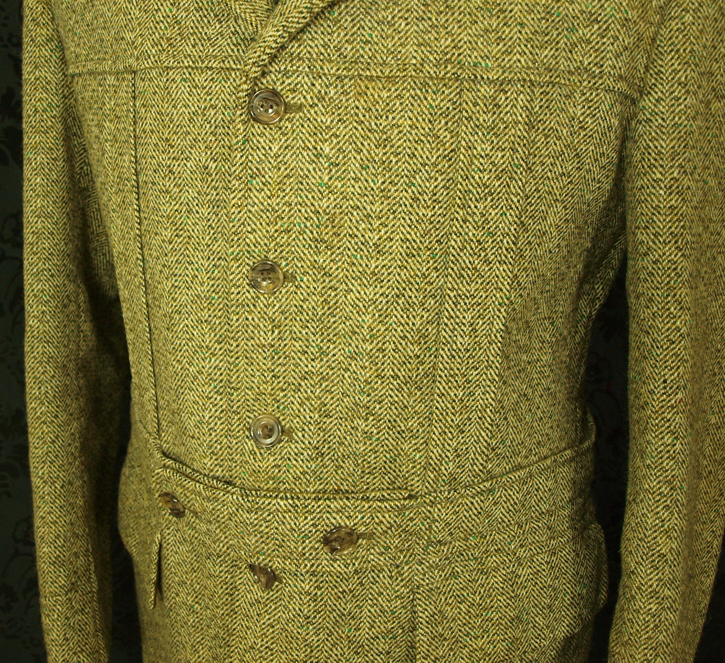 Vintage Mens Lambourne Norfolk Shooting Tweed Jacket Blazer Size 42