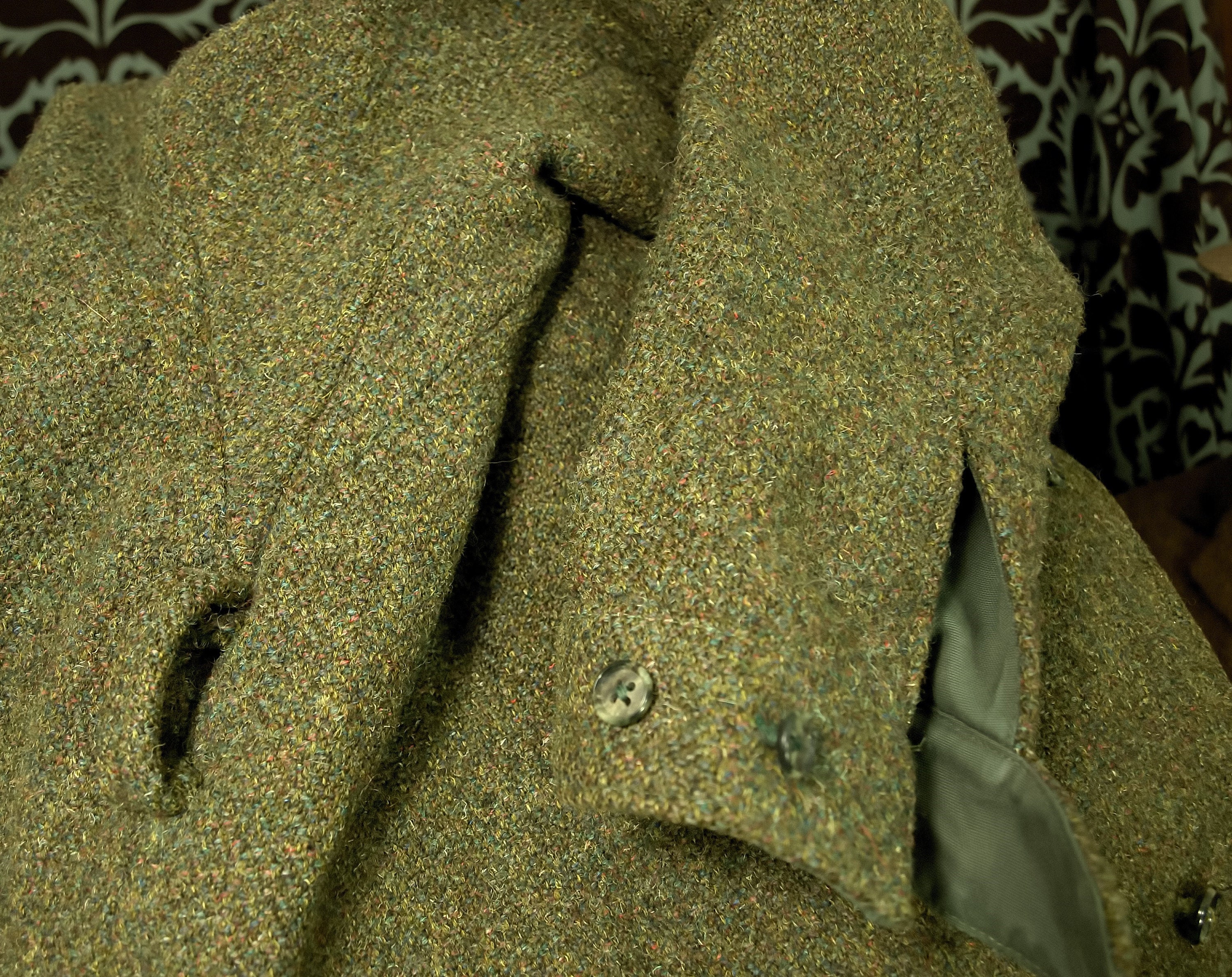 Superb Rare Early Vintage Circa 1950s Reversable Coat in a size 46 inch