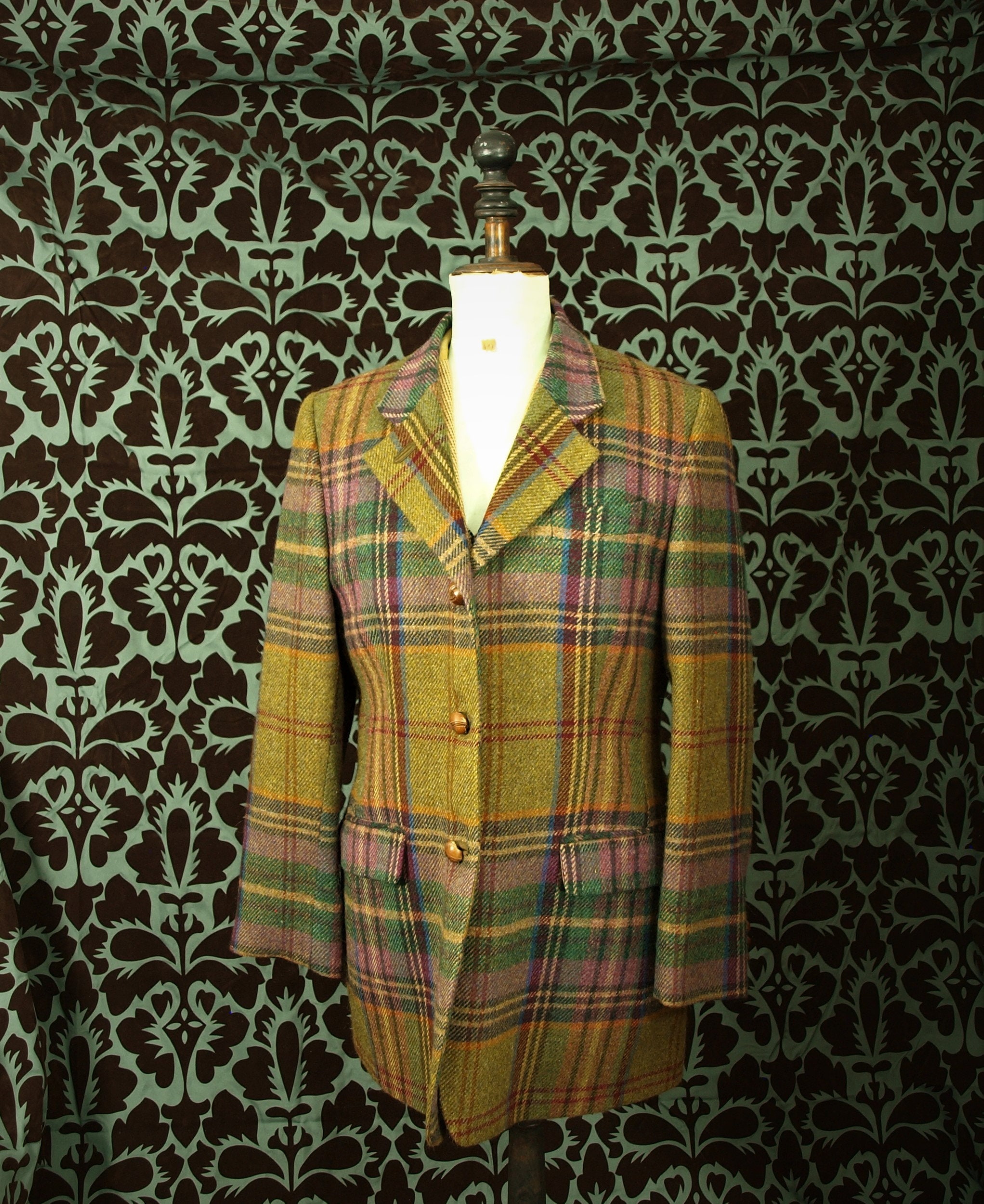 Luxury Kid Mohair Cashmere Ladies Vintage DAKS Country Tweed Jacket in ...