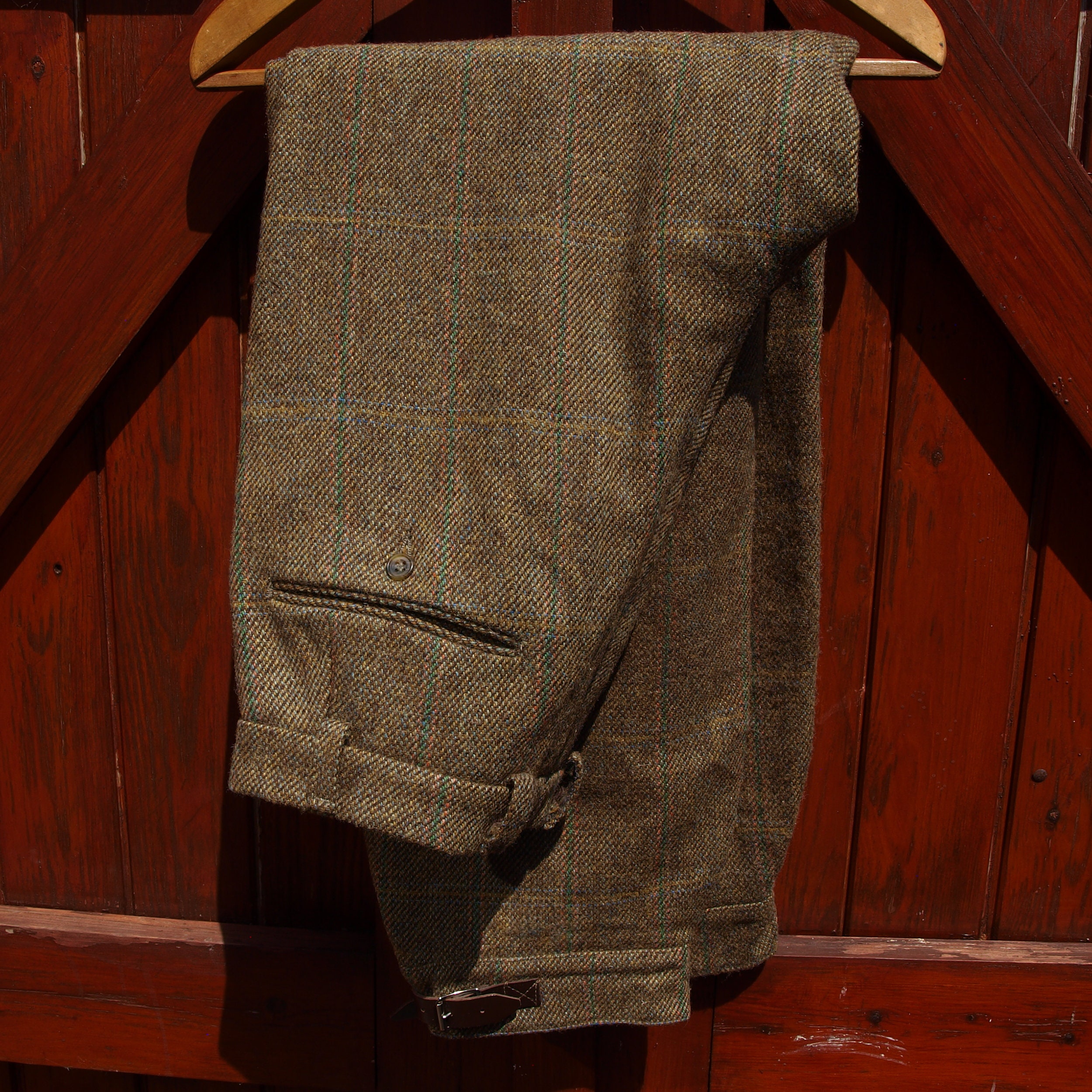 Good Mens vintage Bespoke Tweed Gamekeeper Suit With Long Breeks 42 ...