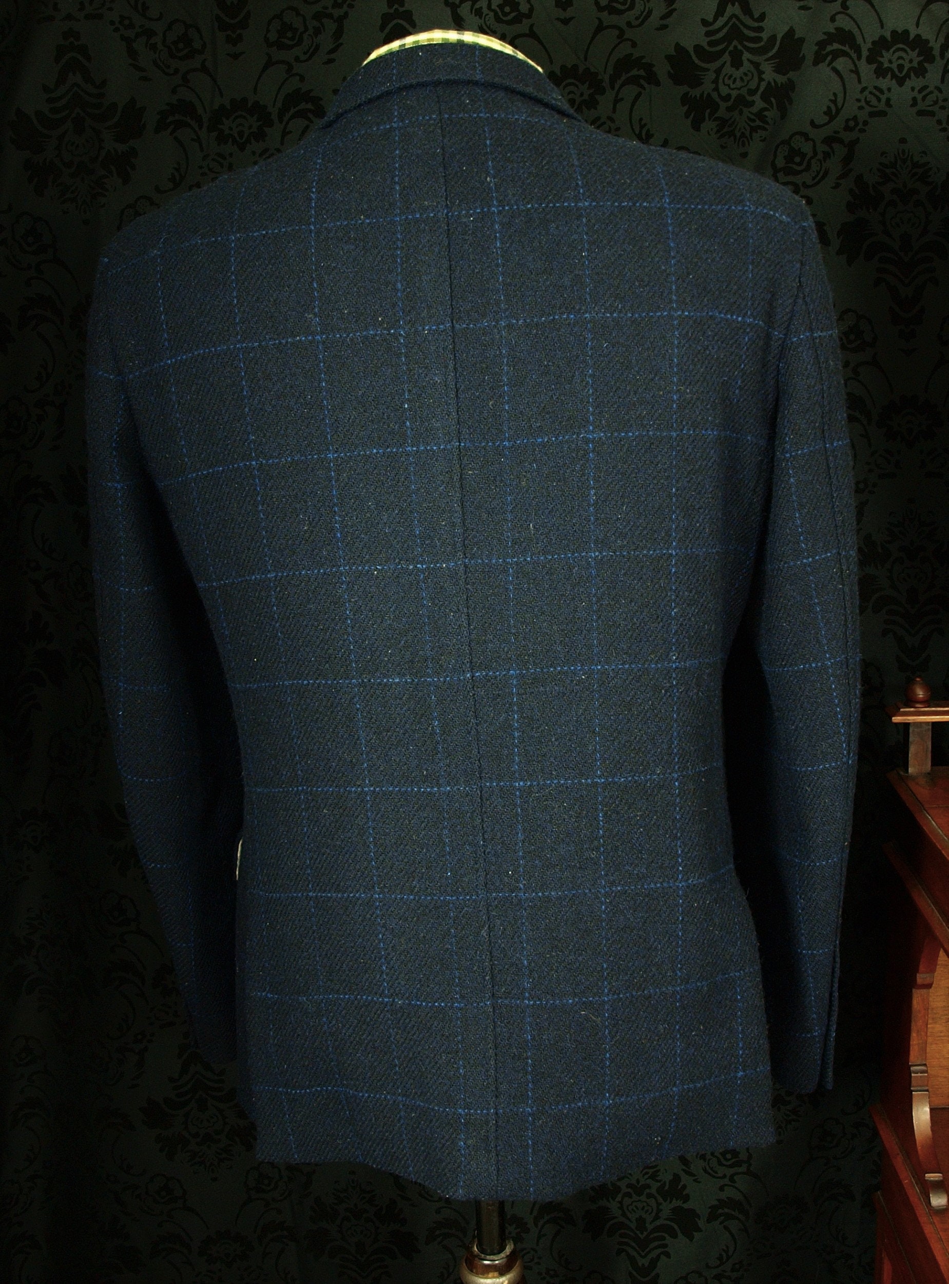 Super John Lewis Harris Tweed Norfolk Style Jacket Blazer Size 42 44 Large