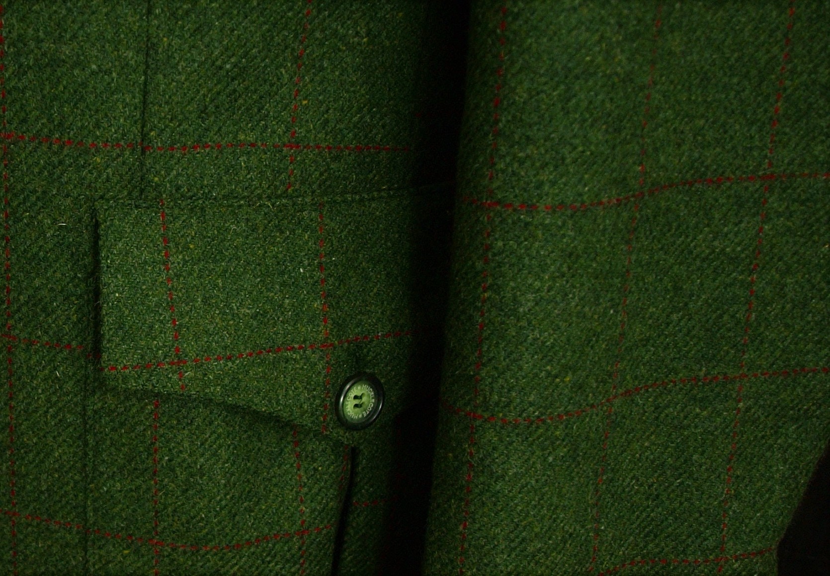 Good Mens Hucklecote Tweed Norfolk Jacket Shooting Coat Jacket Size 44