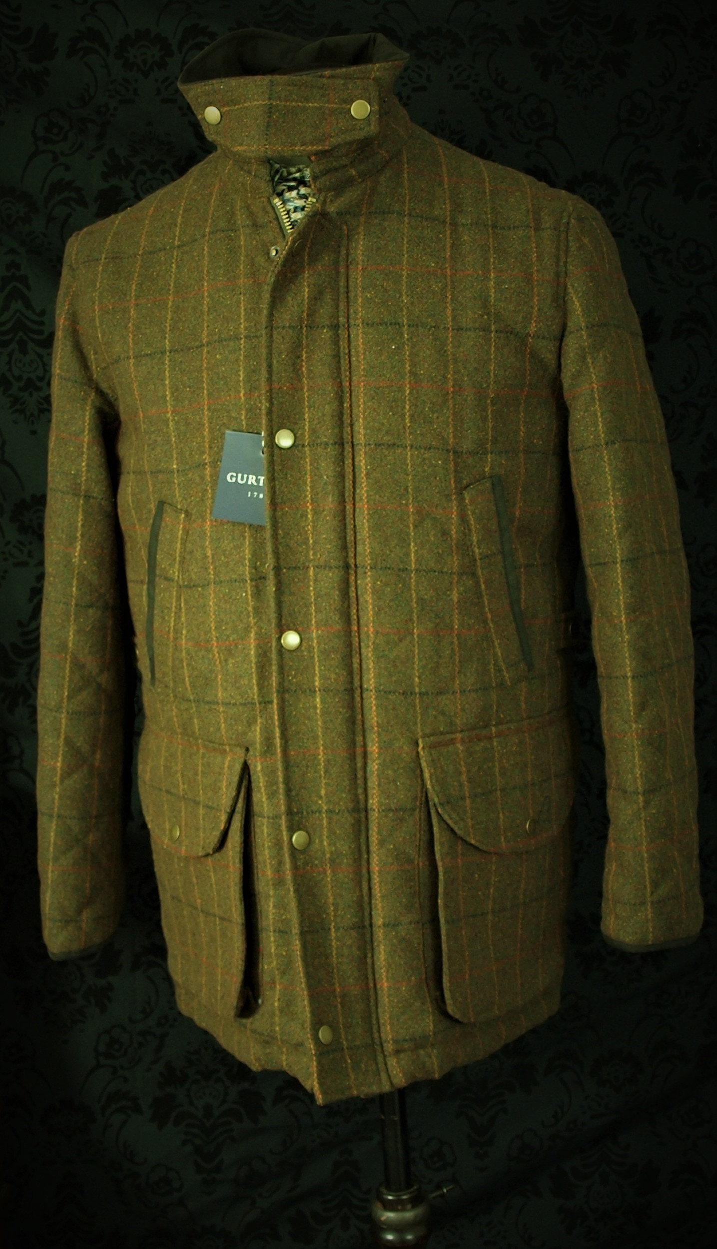 Superb New Mens Gurteen Country Tweed Coat Jacket Lovely Detail and ...