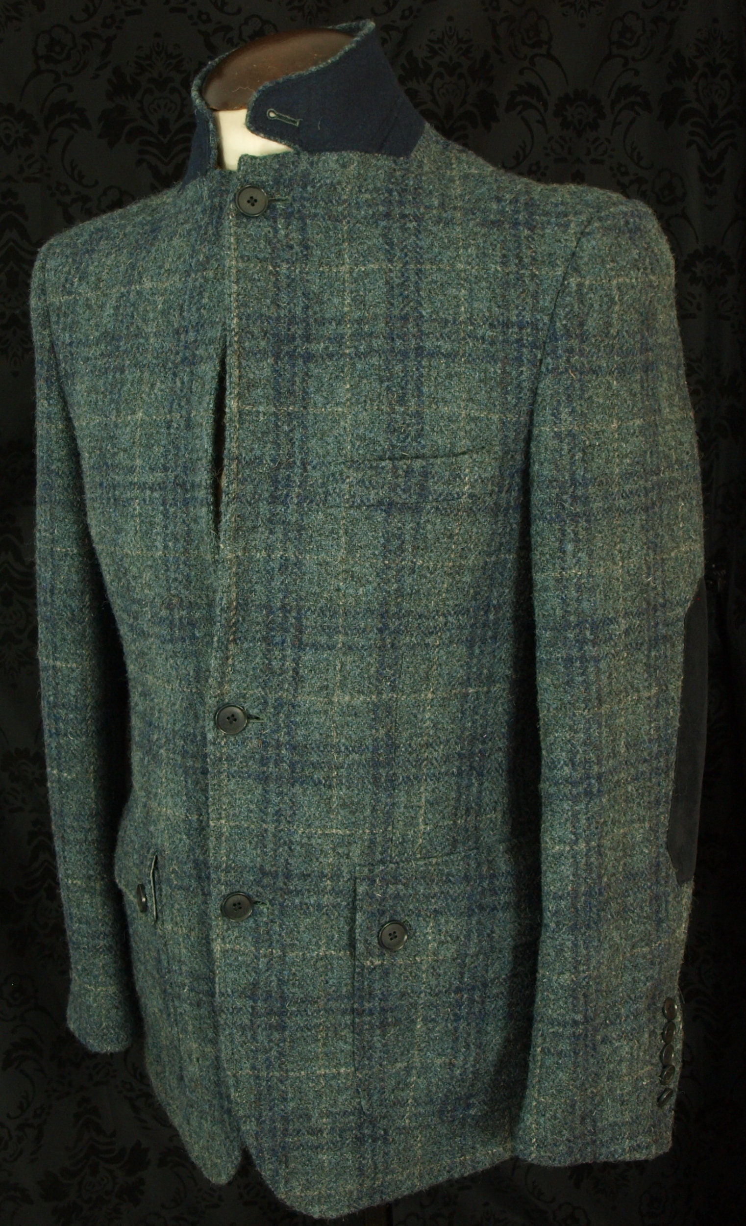 Superb Mens John Lewis Harris Tweed Jacket Blazer in a Size 38 Small or
