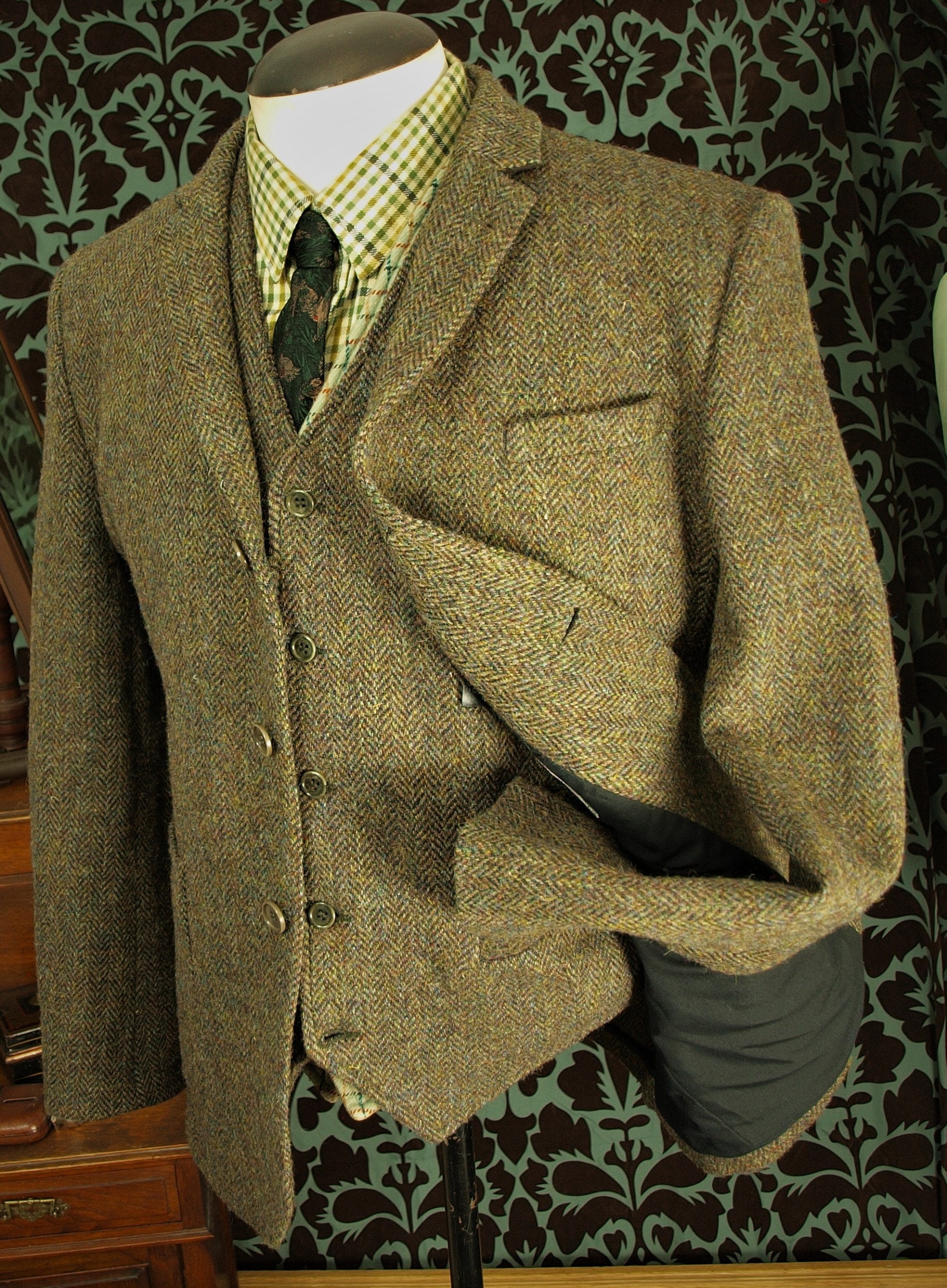 Harris tweed jacket edinburgh woolen deals mill