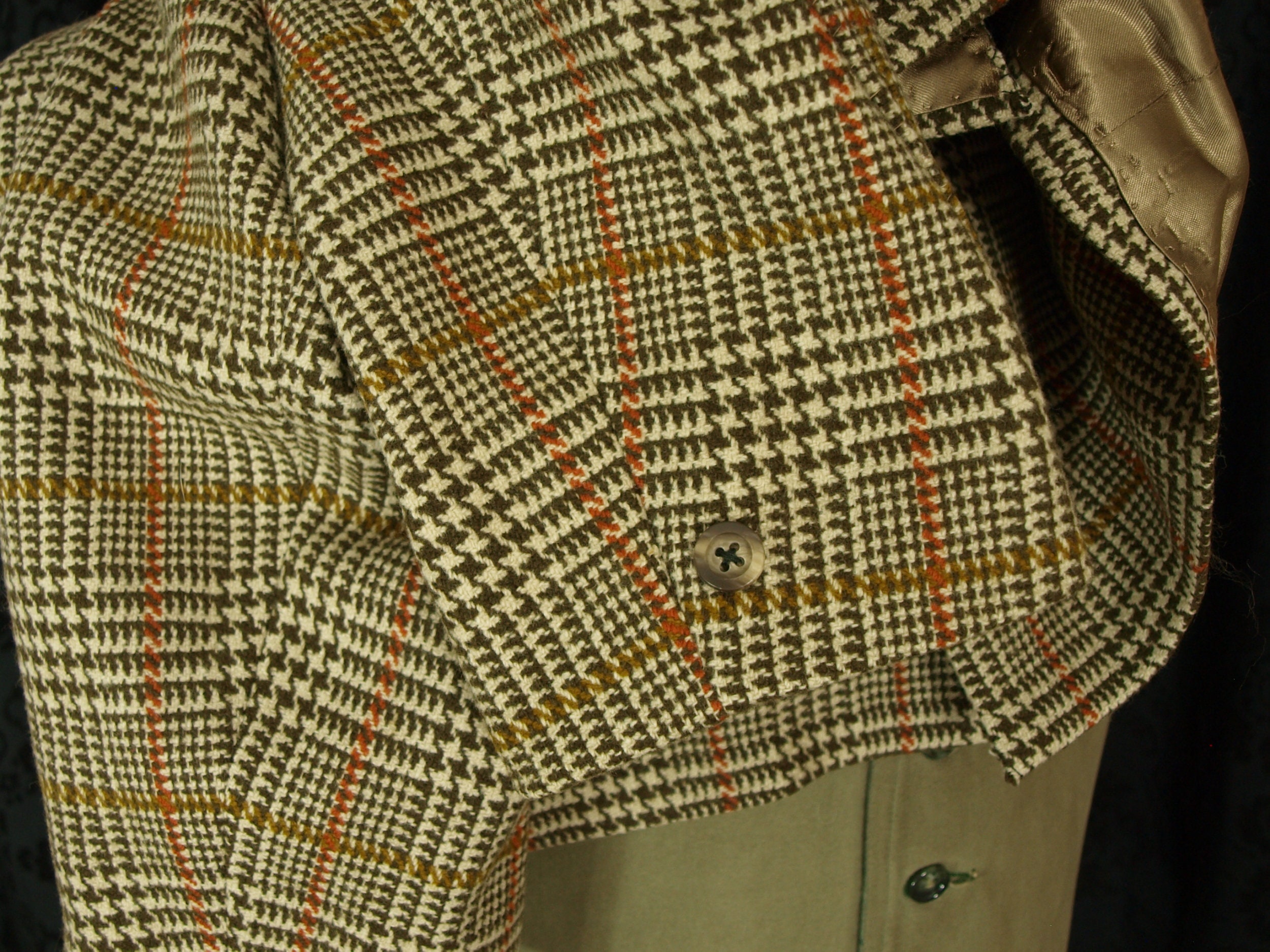 Good Mens Vintage Superb Crombie Tweed Scottish Crail Kilt Jacket ...