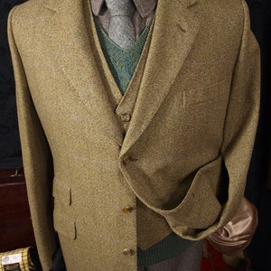 Blazer Homme John G. Hardy 100% Laine - Fabriqué En Angleterre - Taille 38