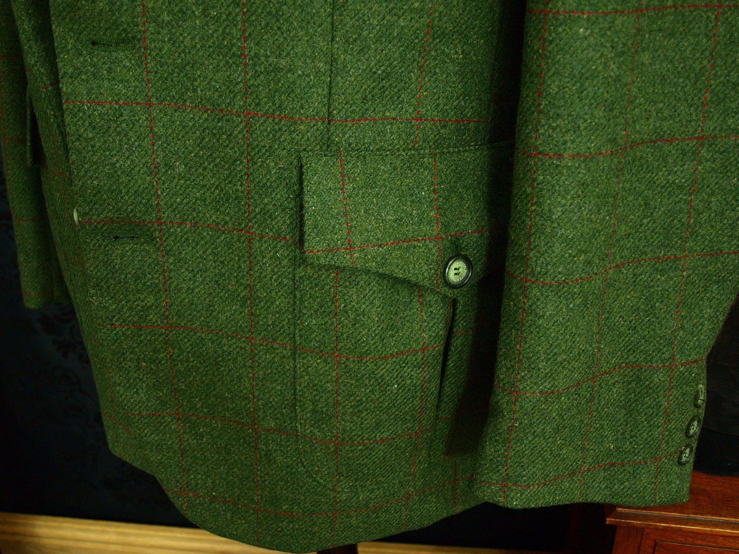 Good Mens Hucklecote Tweed Norfolk Jacket Shooting Coat Jacket Size 44 ...