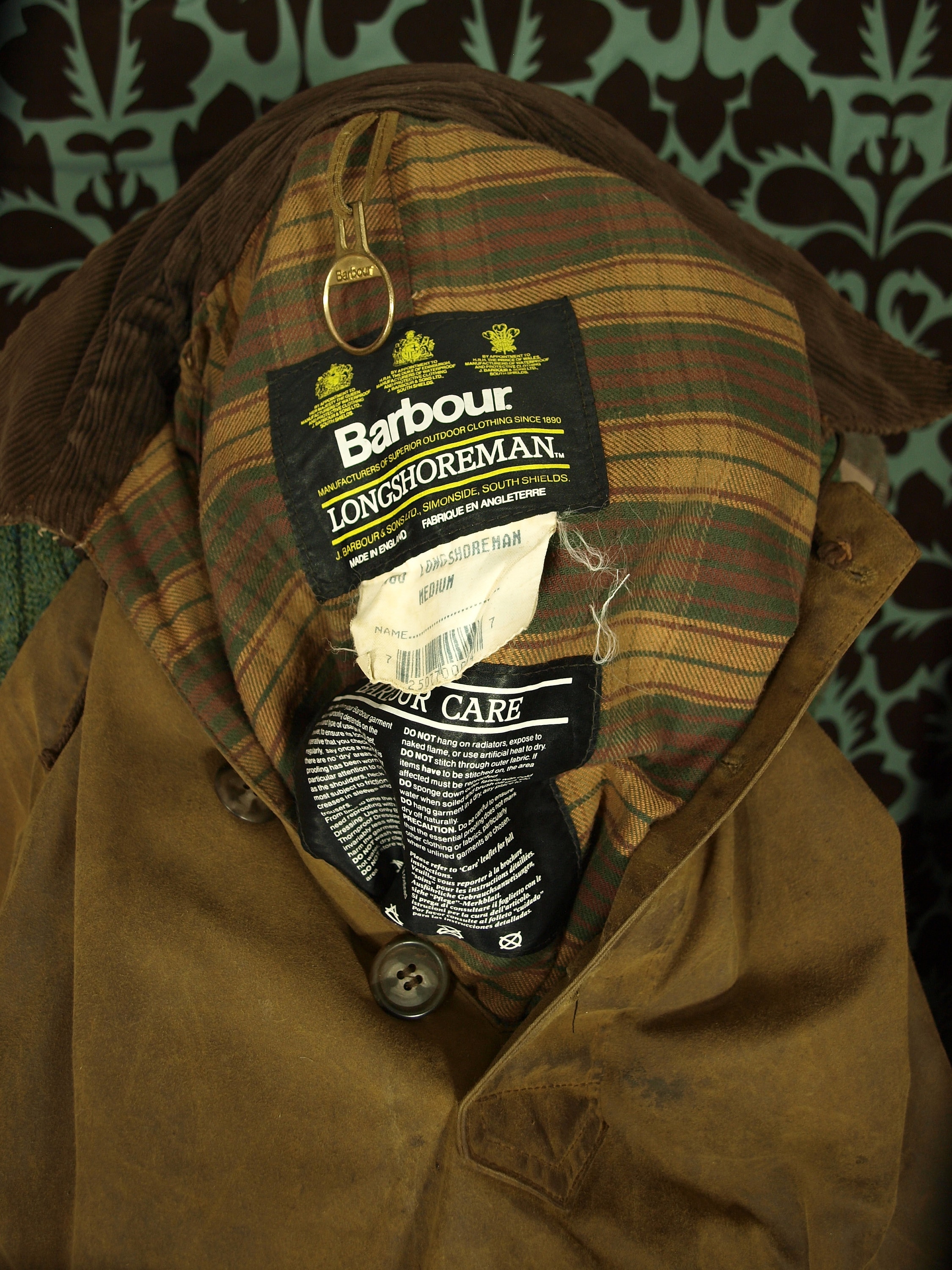 Barbour longshoreman smock deals