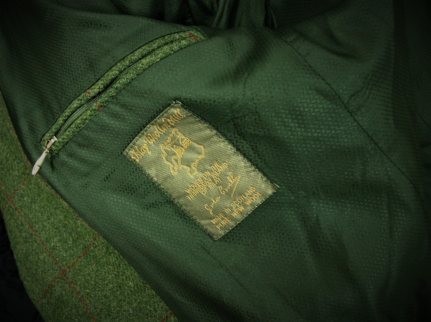 Good Mens Hucklecote Tweed Norfolk Jacket Shooting Coat Jacket Size 44