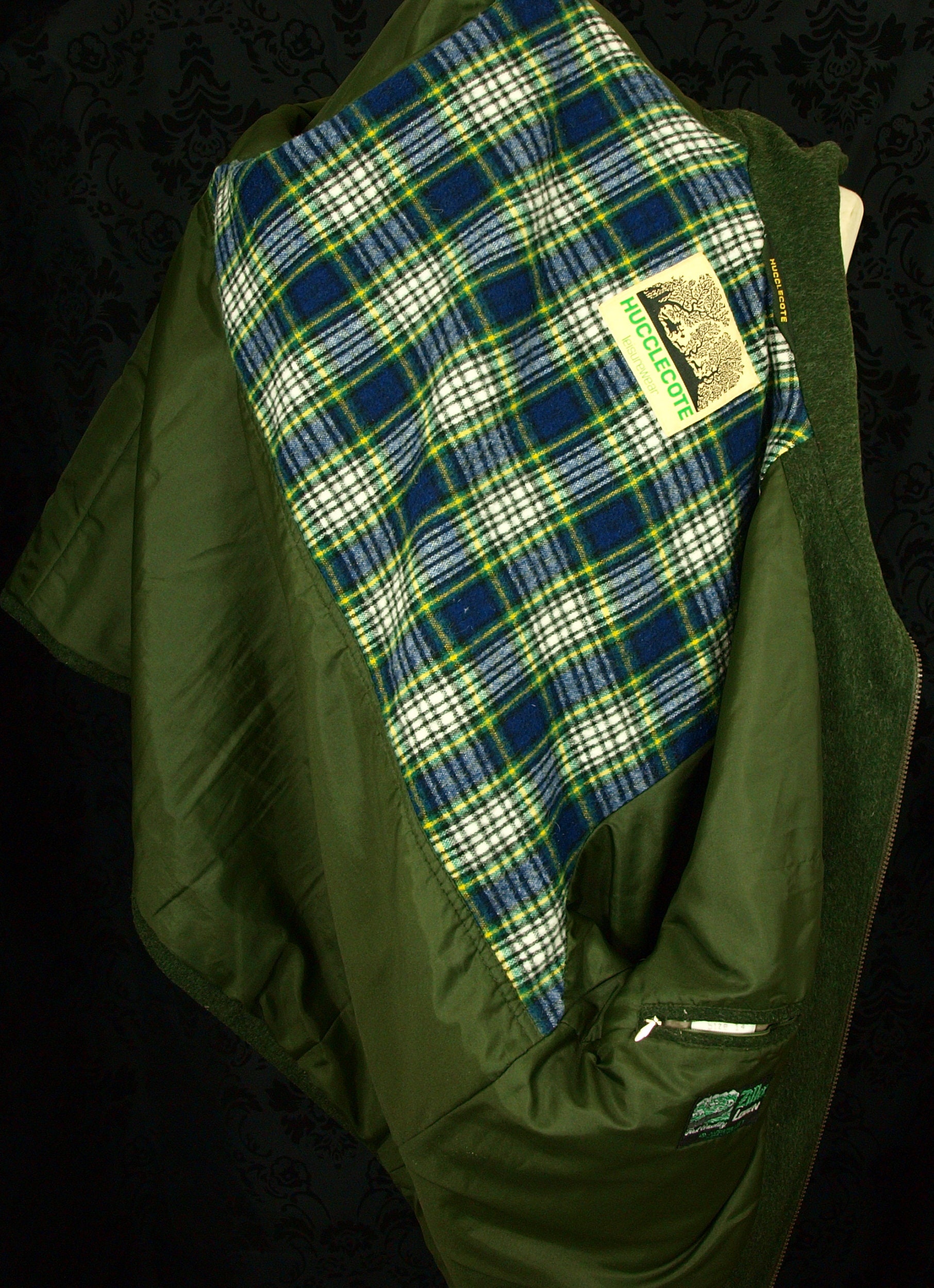 Rare Ladies Vintage Loden Norfolk Shooting Hunting Jacket Coat Size 14 ...