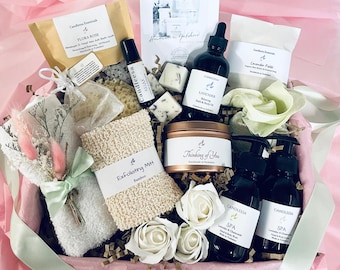 THINKING OF YOU Luxury Gift Hamper, Sympathy Gift For Her, Sorry For Your Loss Gift, Bereavement Gift for Colleague, Personalised Gift Box