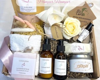 NEW MUM Pamper Hamper for her, Pamper Gift For New Mum, Baby Shower Hamper Box for her, Pamper Kit New Mum Selfcare Hamper, New Mum Spa Gift
