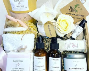 50th Birthday Gift Hamper for Her, 50th Birthday Present for Women, 50th Birthday Celebration Gift, 50th Birthday Luxury Pamper Hamper *