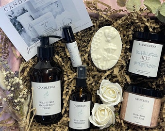 Personalised 40th Birthday Pamper Hamper, 40th Birthday Spa Hamper, 40th Birthday Gifts, 40th Birthday Spa Gift Box, Birthday Gift for Her