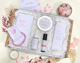 NEW MUM GIFT Set, New Mum Hamper, Gifts for New Mums, New Mum Spa Set, Gift for Colleague, Relaxation Gift, Personalised, New Mamma, Vegan