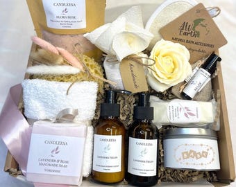 NEW MUM Pamper Hamper for her, Pamper Gift For New Mum, Baby Shower Hamper Box for her, Pamper Kit New Mum Selfcare Hamper, New Mum Spa Gift