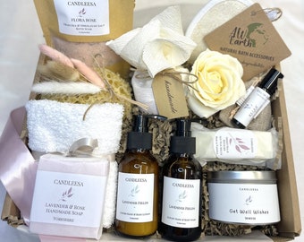 GET WELL SOON Gift, Get Well Wishes Gift, Thinking of You Hamper, Aromatherapy Hamper, Self Care Gift Box, Get Well Gift, Hug in a Box *