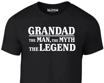 Reality Glitch Grandad the Legend T-shirt