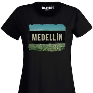 Medellín-kartel-damesshirt – op misdaaddrama geïnspireerd retro gangster-T-shirt