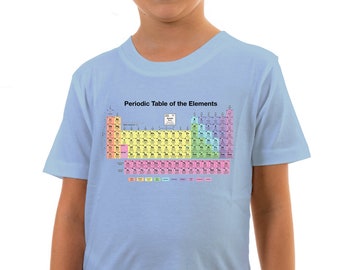 Reality Glitch Periodic Table Kids T-Shirt