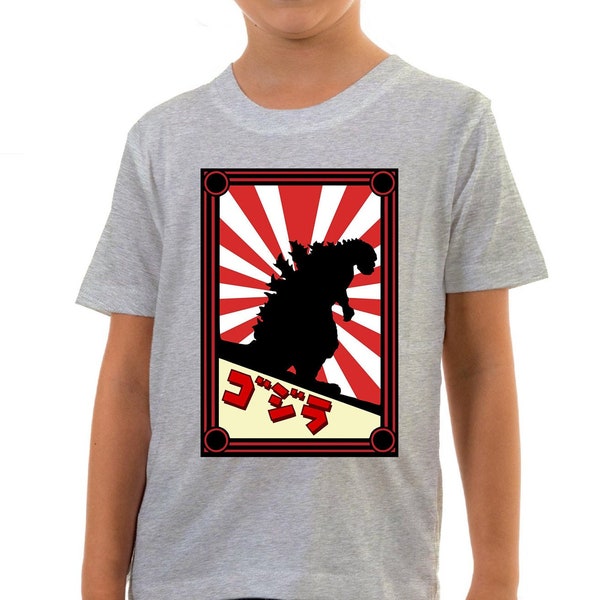 Reality Glitch Japanese Monster Kids T-Shirt