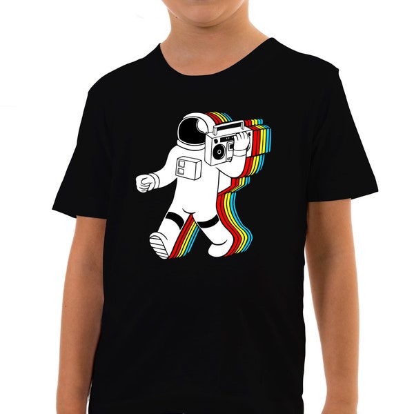 Reality Glitch Funky Spaceman Kids T-Shirt