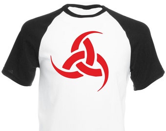 Men's Triple Horn of Odin Baseball Shirt