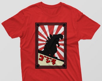 Reality Glitch Men's Japanese Monster T-shirt