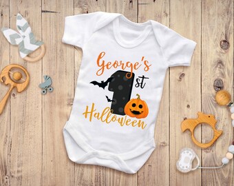 my first halloween sleepsuit