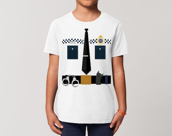 Police t shirt fancy dress online
