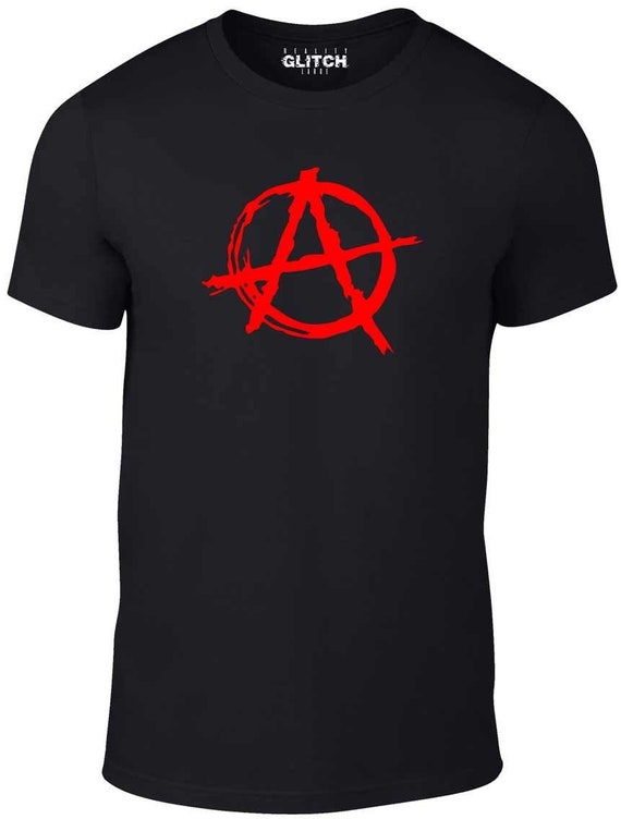 Anarchy Symbol T-shirt - Etsy
