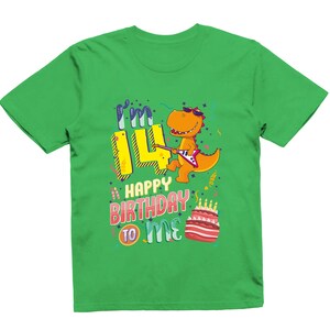 Kinder I&#39;m Vierzehn Happy Vierzehn geburtstag T-Shirt Feier Geschenk Junge Mädchen