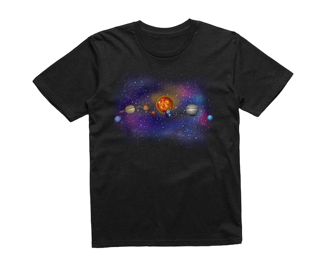 Solar System & Planets Kids T-Shirt Cool Space