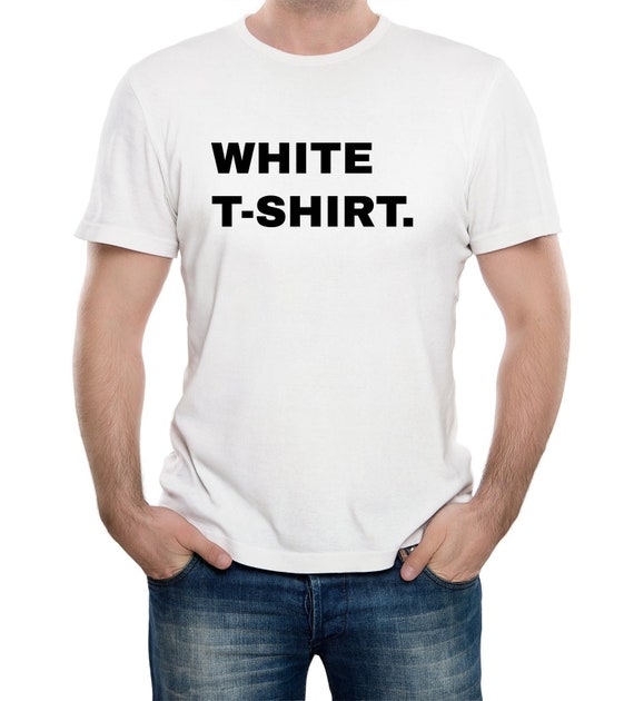 COTTON T-SHIRT WITH SLOGAN - White