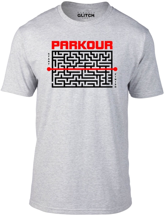 Parkour City Jumper T-Shirt Parkour Free Running Tee Parkour City Jumper T-Shirt Parkour Free Running Tee