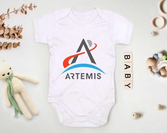 NASA Artemis Space Mission Agency Moon Galaxy Lunar Babygrow