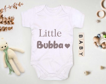Little Bubba Baby Bodysuit, Nickname Newborn Gift
