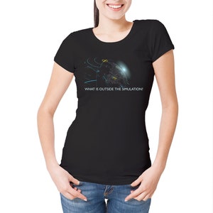 T-shirt med konspirationsteori och Elon-citat för kvinnor